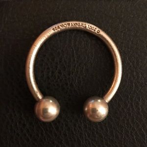 Tiffany and Co Silver Key Ring